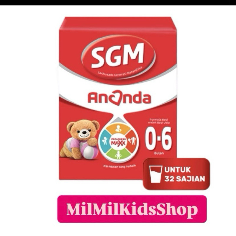 Susu SGM Ananda 0-6 bulan 1000gr Formula Bayi Bubuk
