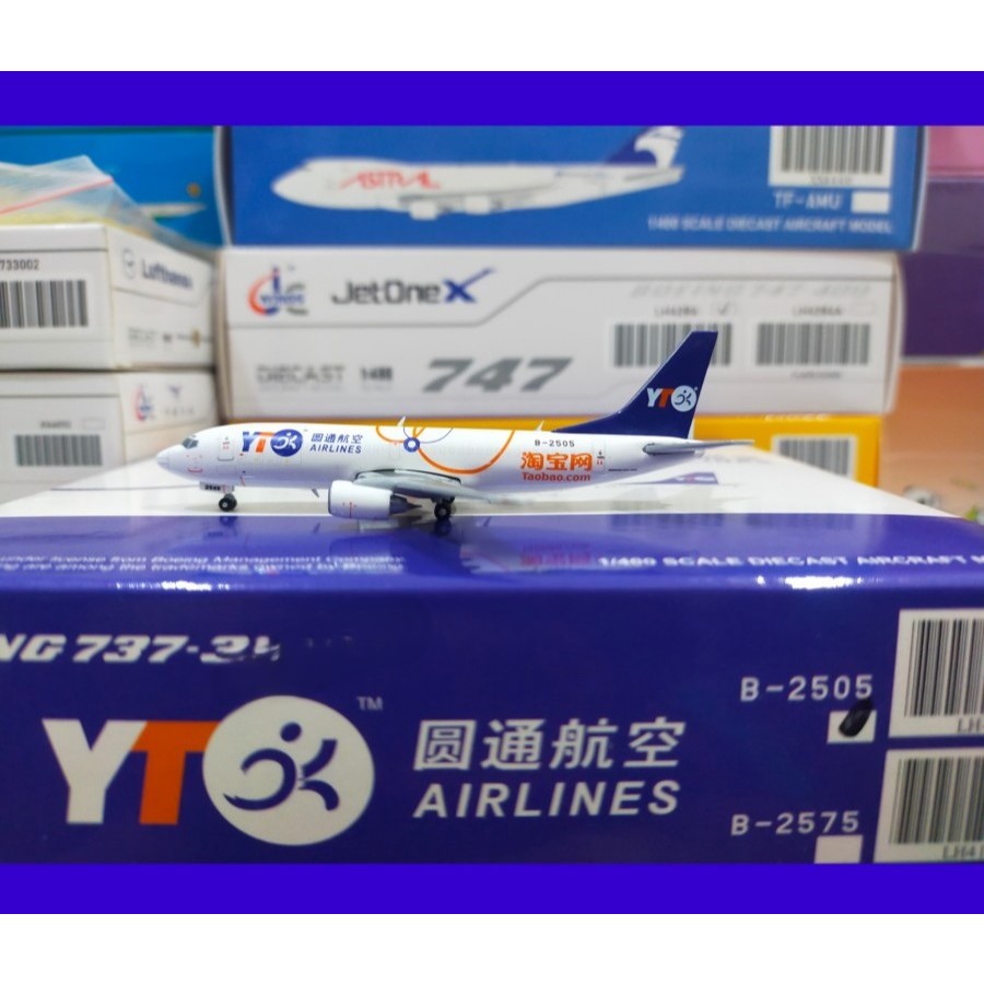 YTO Cargo B737-300SF B-2505 JC Wings 1:400