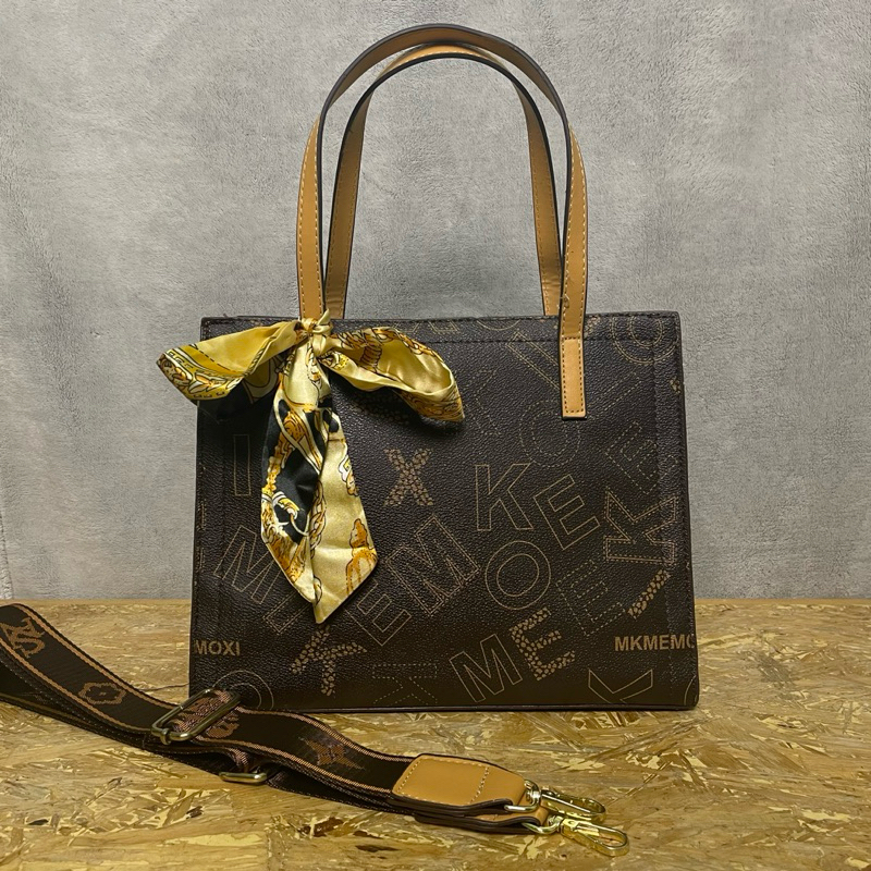 HANDBAG MKMEMOXI Leather handbag Foxjazz