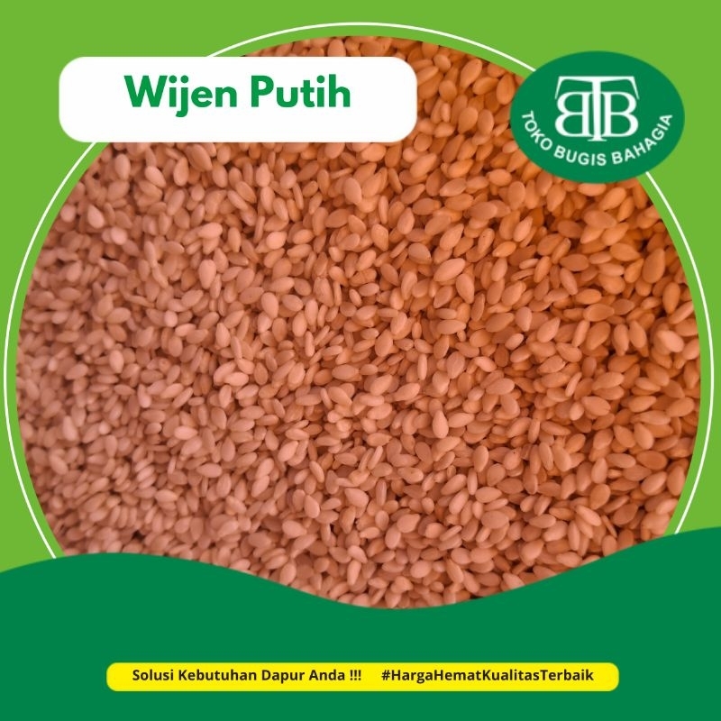 

Wijen Putih 100gr, Pasar Online Murah Makassar
