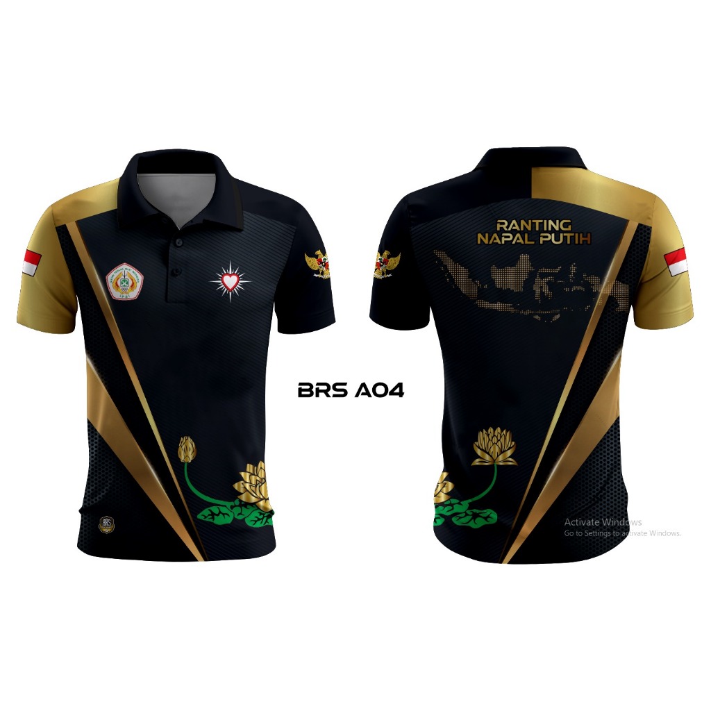 Kaos Jersey Terate - Full Printing - Milano - BRS04