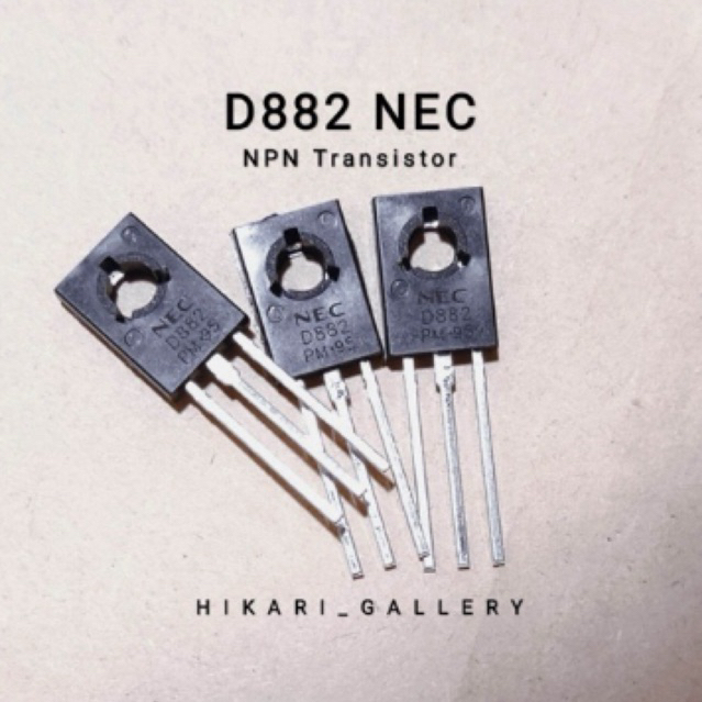 NPN Transistor D882 NEC TERLARIS / 2SD882 NPN Transistor NEC Original