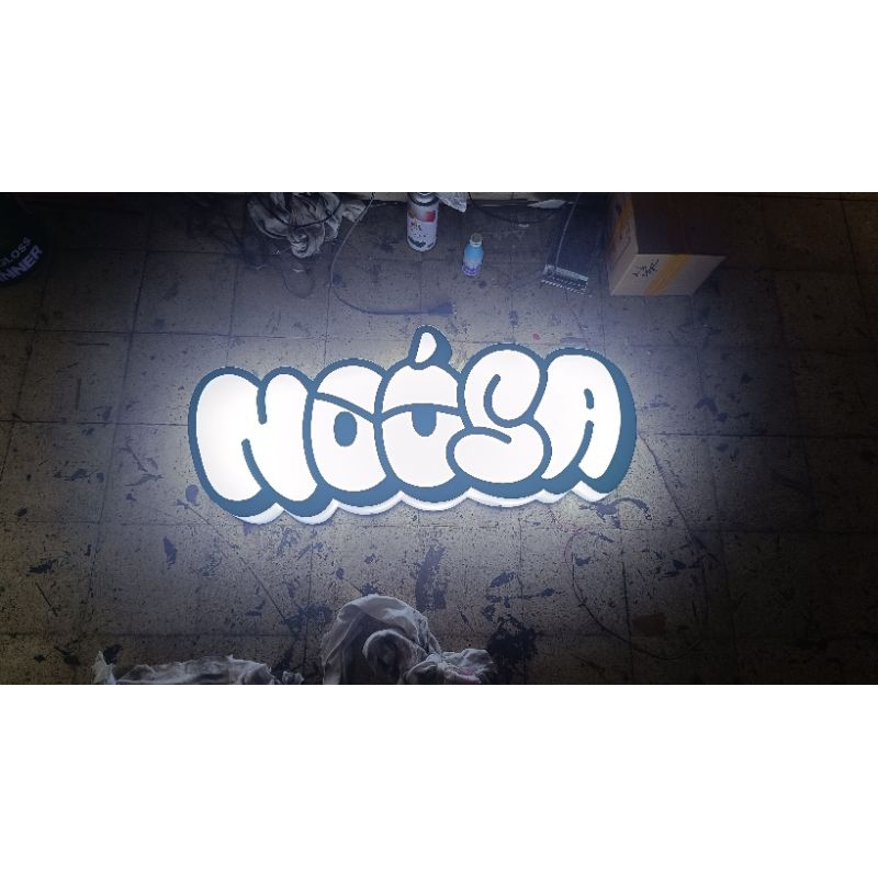 Logo Neon Box acrylic  Led