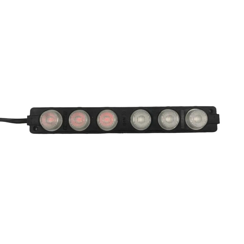 Lampu Led Modul Kolong Truk Bis 24 Volt 6 Led 6 WATT Nyala Kedip MERAH BIRU