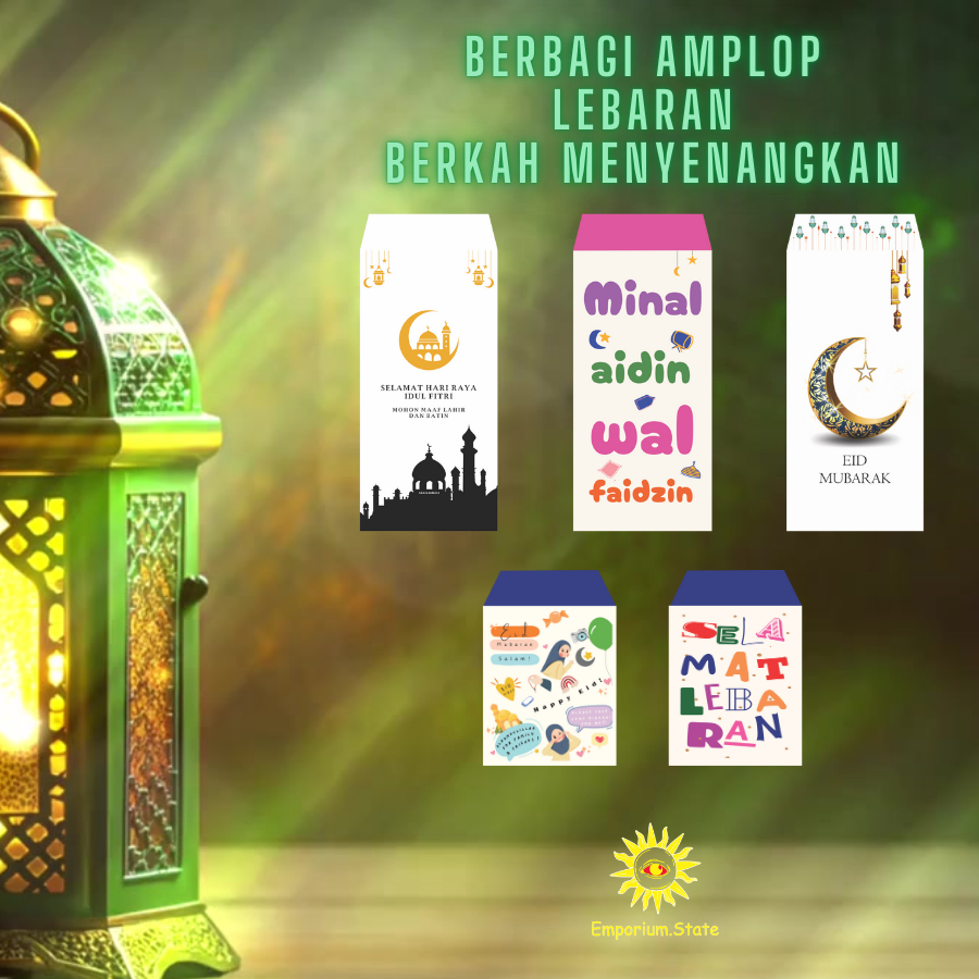 

[Aink Media] 3 Pilihan Amplop Isi 10 / Angpao Untuk Hadiah Lebaran 2025