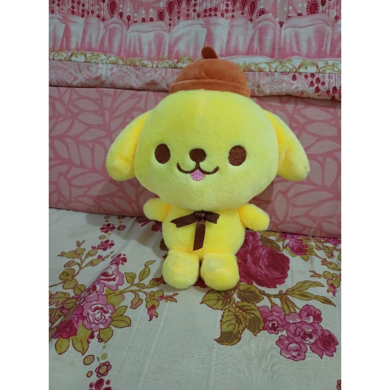 Boneka Pompompurin pompom pompurin sanrio