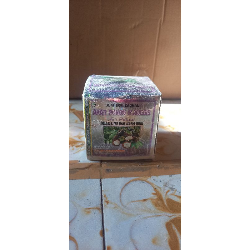 

herbal akar pohon manggis original garansi produk asli