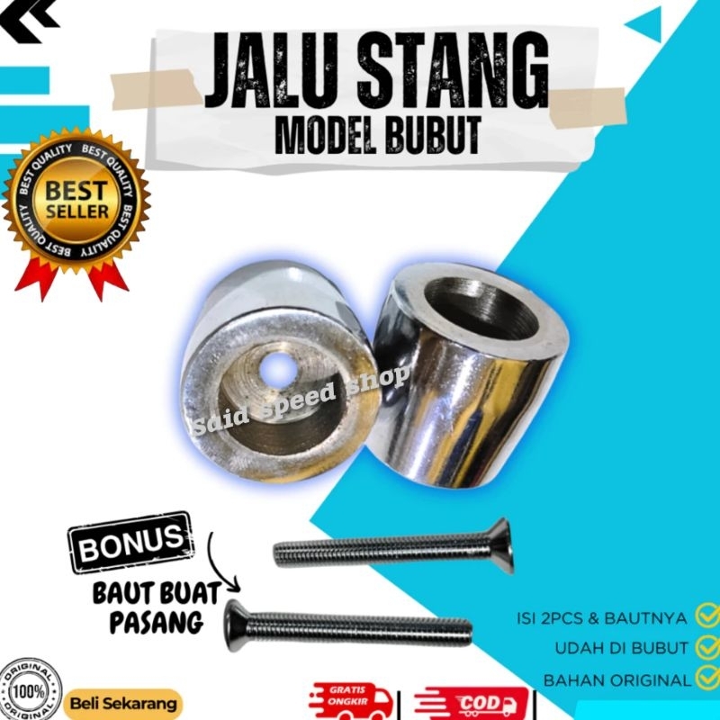 JALU STANG BUBUT ORIGINAL JALU BEAT DELUXE JALU STANG VARIO NEW JALU PCX BUBUT JALU STANG VARIO160