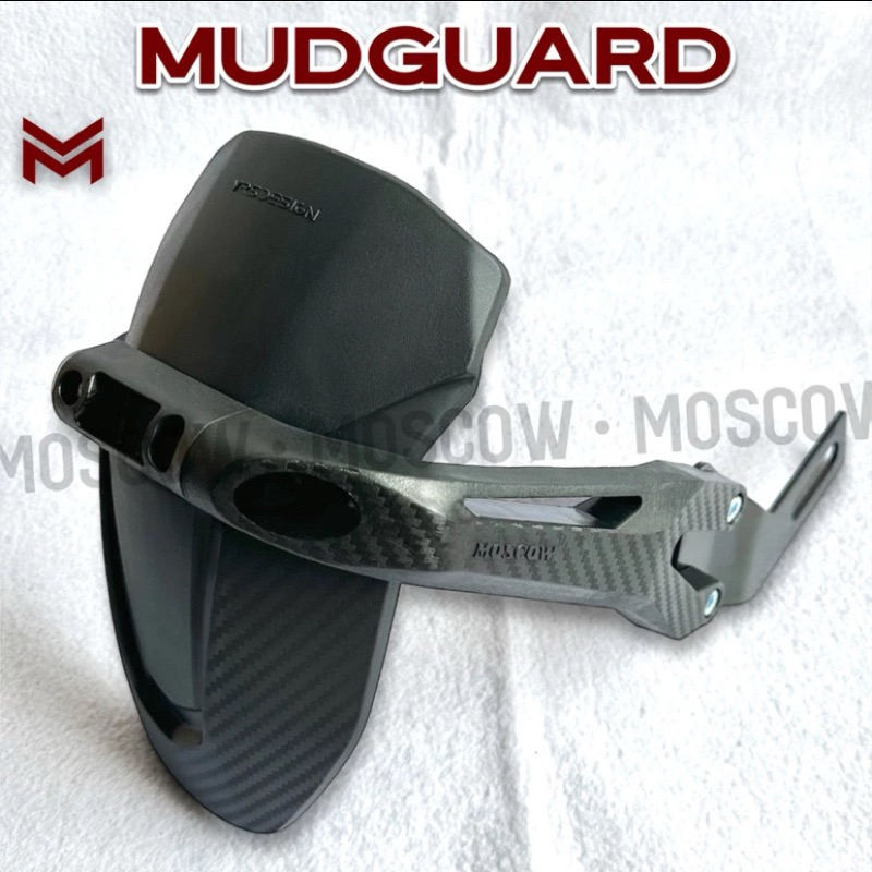 MUDGUARD UNIVERSAL SPAKBOR KOLONG BELAKANG MUD GUARD PENAHAN LUMPUR KARBON MUDGUARD HIGH QUALITY PNP