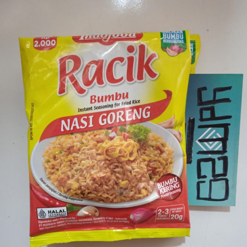 

indofood racik bumbu nasi goreng 1renceng