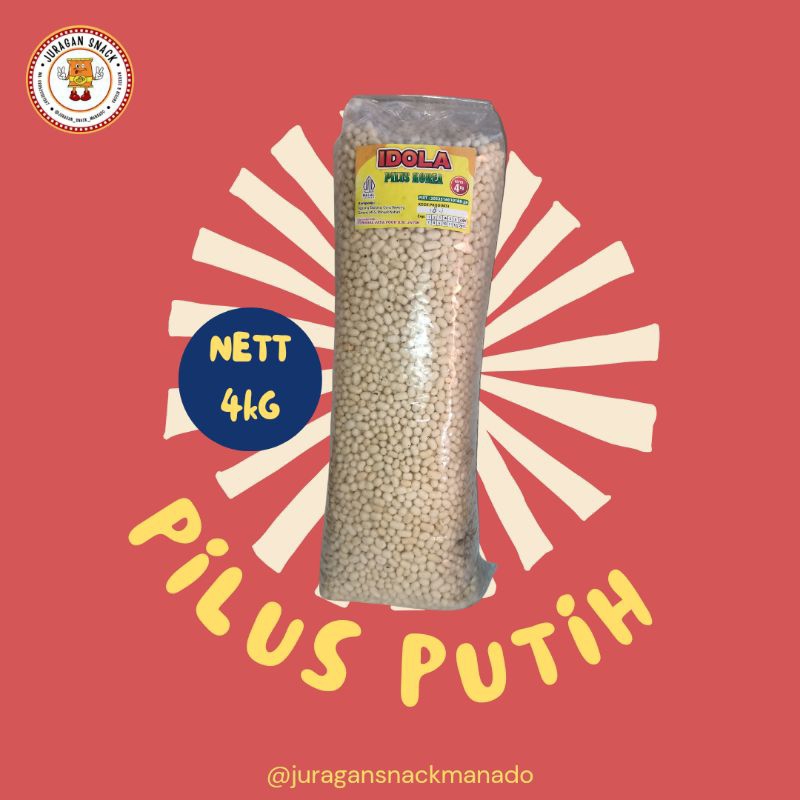 

PILUS PUTIH/PILUS KOREA PILUS TIDAK PEDAS KEMASAN 500GR