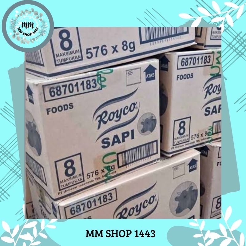 

⚜MMSHOP⚜ Royco Sapi- AyamRoiko Sapi 1 dus-karton tanpa bonus