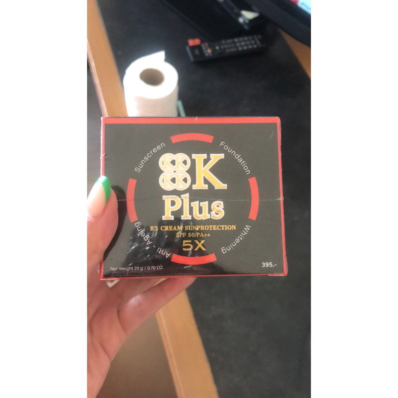 4K plus BB cream sunprotection