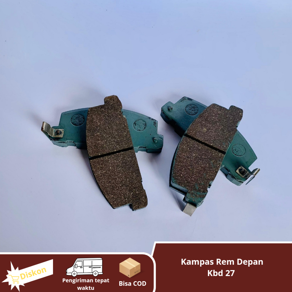 KAMPAS REM DEPAN - BRAKE DISC PAD CHEVROLET TROOPER RODEO LUV KBD 26NEW /KBD 27 ORIGINAL REMCO