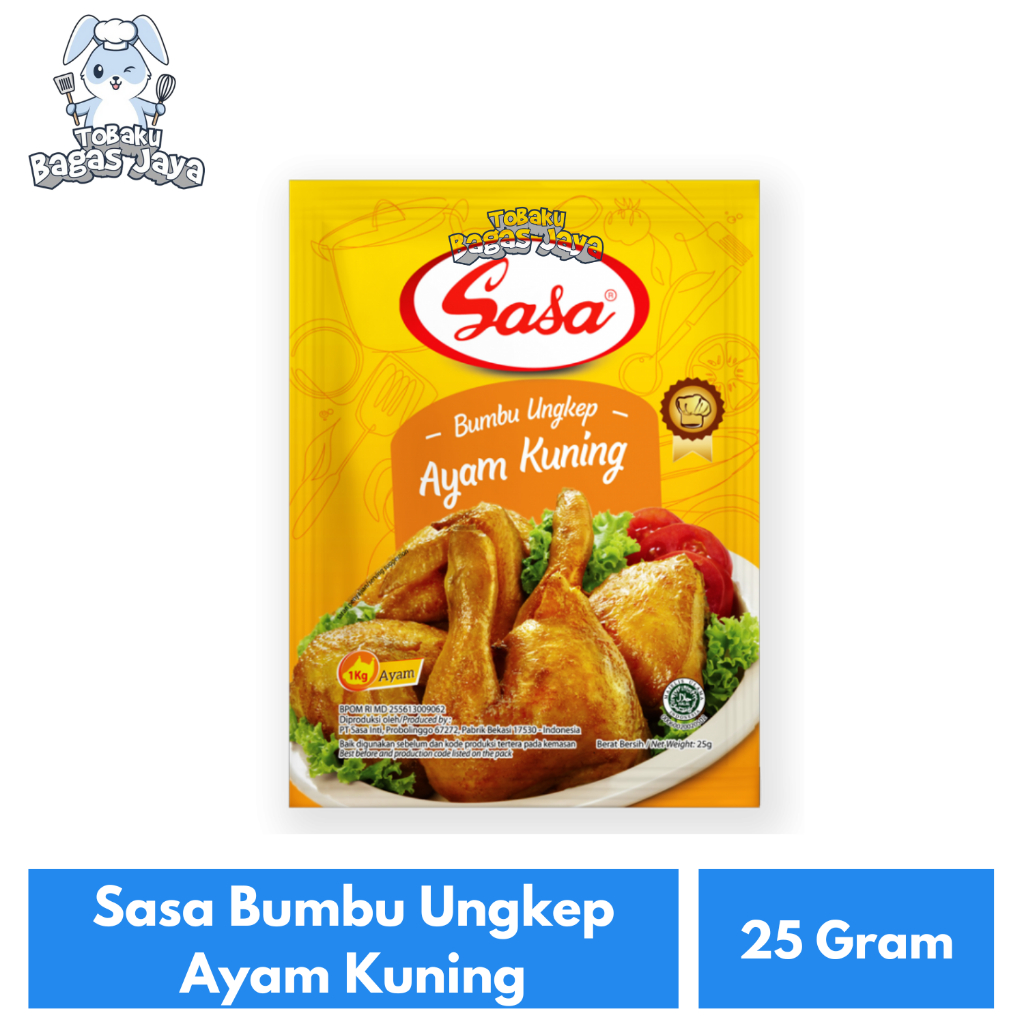 

Sasa Bumbu Ungkep Ayam Kuning 25 Gram