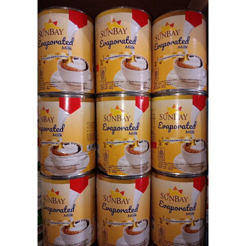 

Sunbay Evaporated Milk 380gr