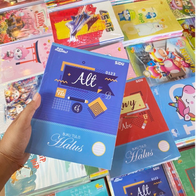 

BUKU TULIS HALUS SIDU 38 LEMBAR (1 pack)