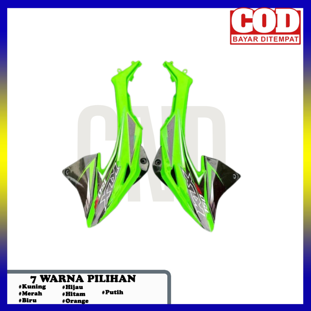 COVER Body Depan Sayap Tangki Klx 150 BF 2015 Kawasaki Klx Trail Motorcycle Dan Striping/Decal