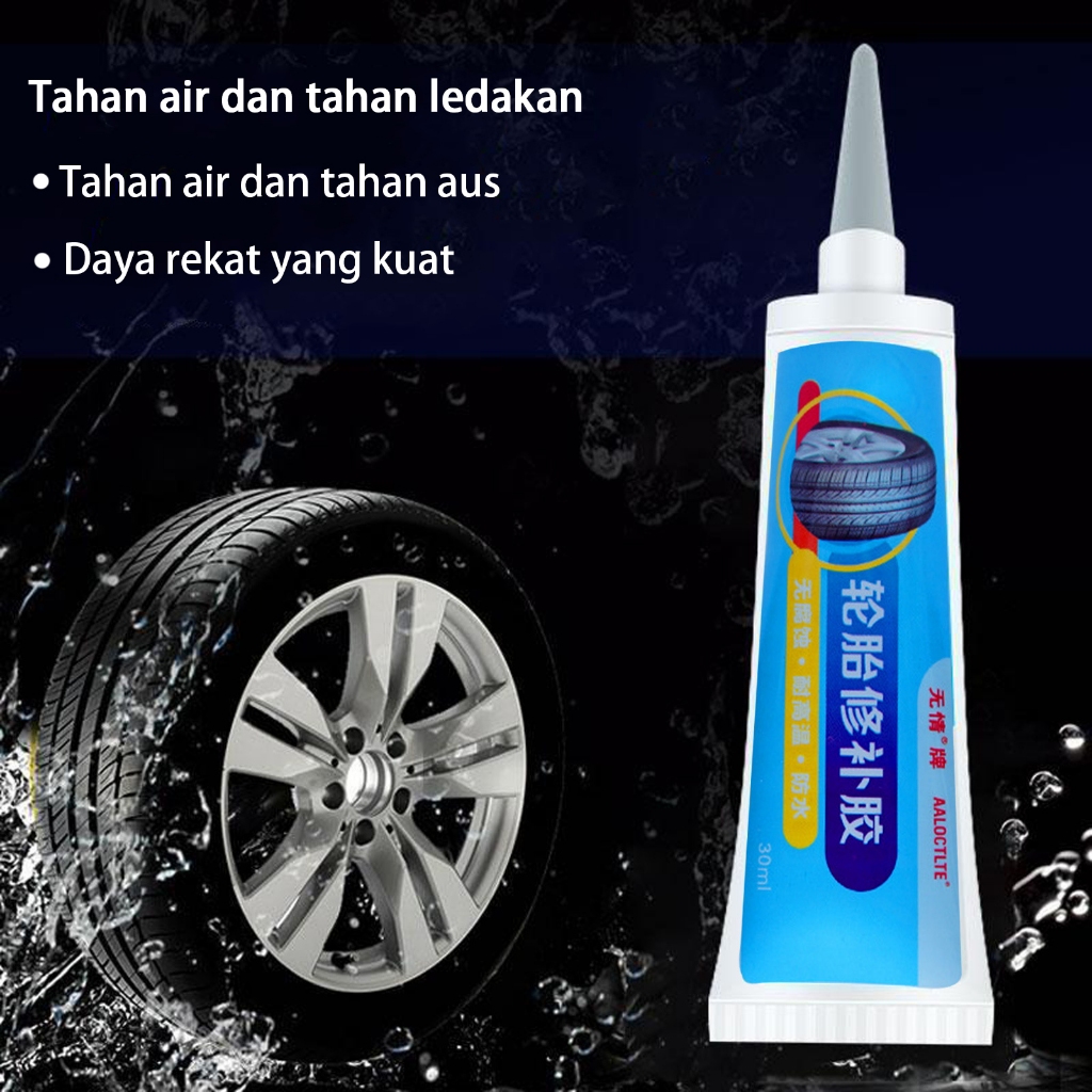 Lem perbaikan ban mobil 30ml, lem ban, lem ban mobil super, lem ban luar mobil yang rusak lem tambal