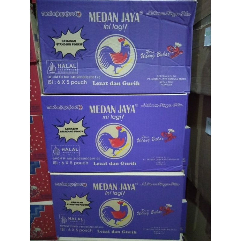 

Medan Jaya Snack HALAL Pilus rasa Udang Bakar Limited Medan Karton