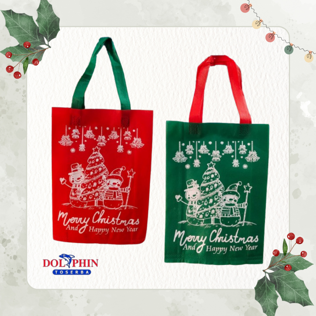 

TALI Goodie Bag edisi NataL 25x35x8 & 30x40x8 & H BOX 20x25x9 & OVAL 30x40 /tas souvenir/spunbond