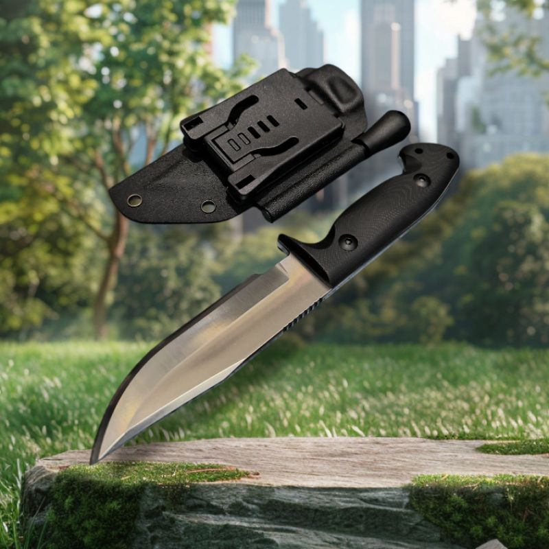 Ps survival kit perlengkapan camping outdoor 440c USA steel