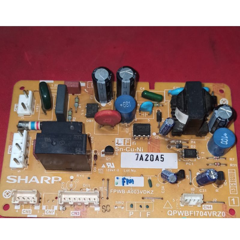 MODUL PCB KULKAS SHARP 2 PINTU BARANG BARU ORIGINAL