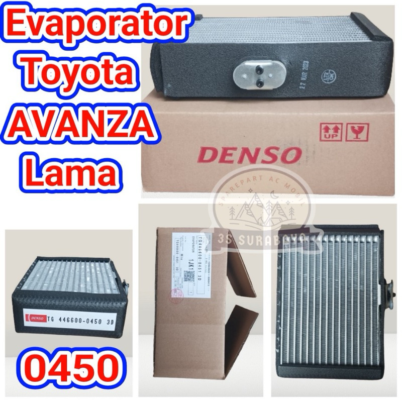 Evaporator Avanza Rush Terios Xenia 2004-2011 Denso Malaysia Toyota daihatsu Coil Ac Mobil evap Cool
