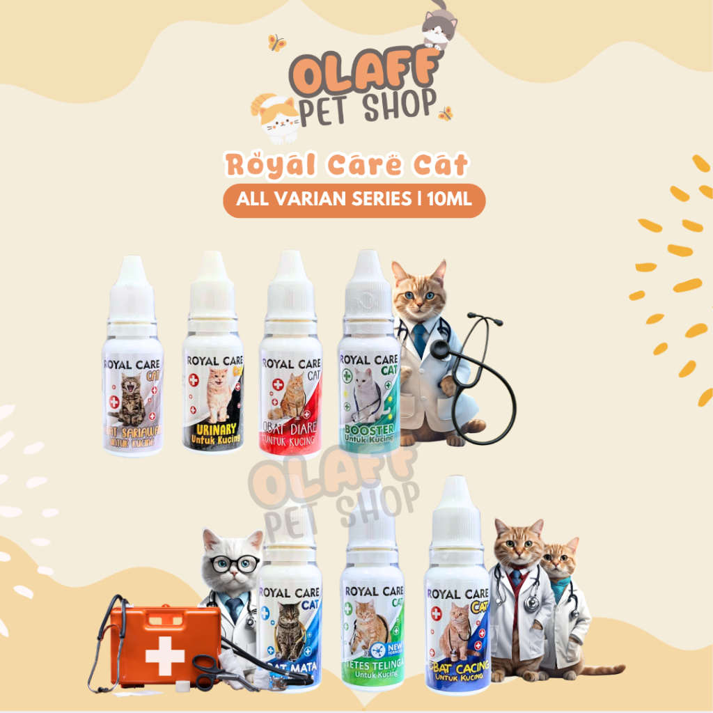Royal Care Untuk Vitamin Kucing dan Kucing Sakit