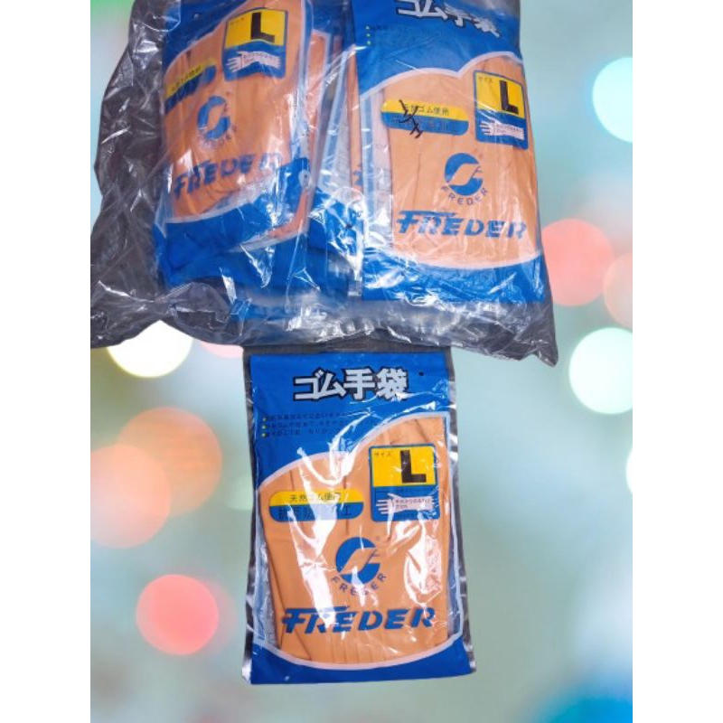 Sarung Tangan Karet FREDER Sarung Tangan Latex 32cm