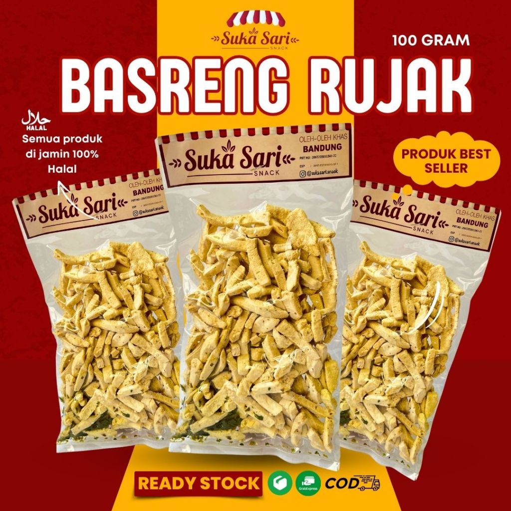 

Basreng Rujak Original | Sukasari Snack