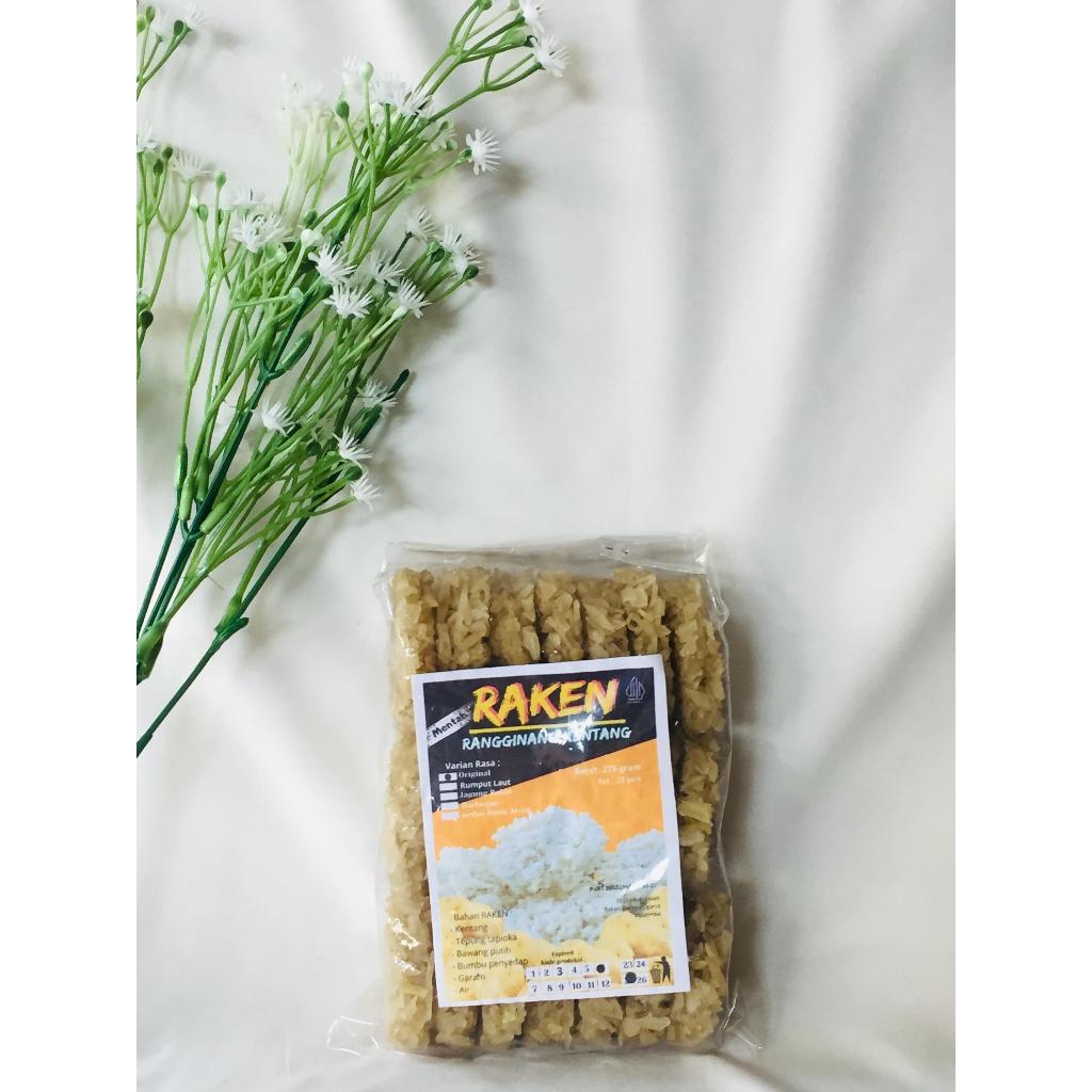 

Rangginang kentang mentah garcia makanan ringan kemasan 295gr