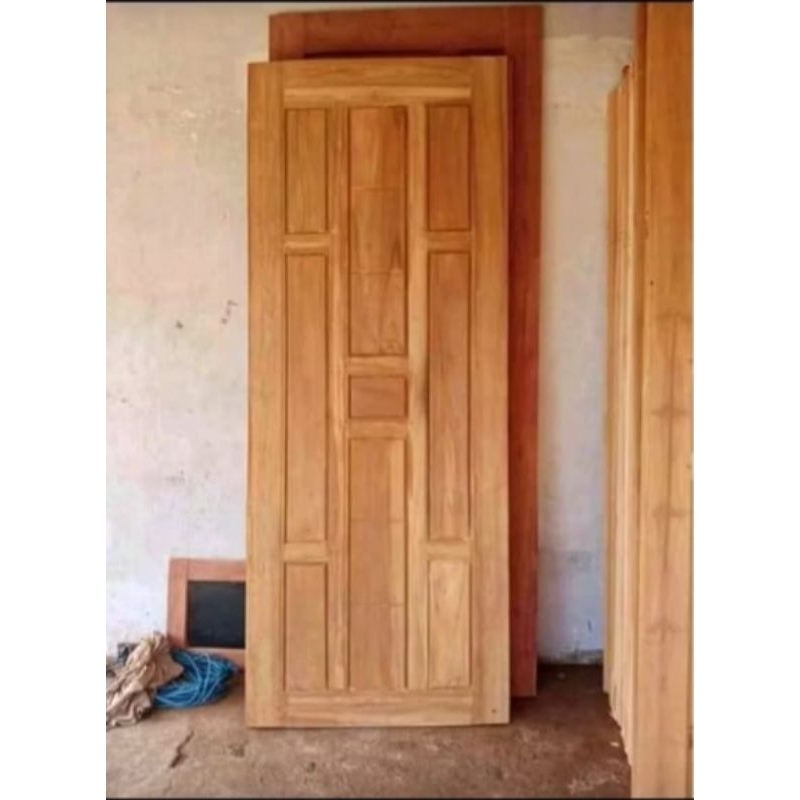 Pintu Kamper | Kusen Pintu | Pintu Kayu | Pintu | Pintu Kayu Minimalis | Kusen Pintu kayu Set | 1 Se