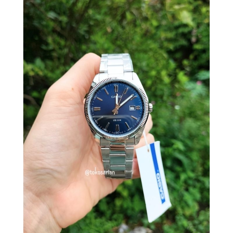 Casio MTP-1302PD Original Bergaransi Jam Tangan Rantai Pria