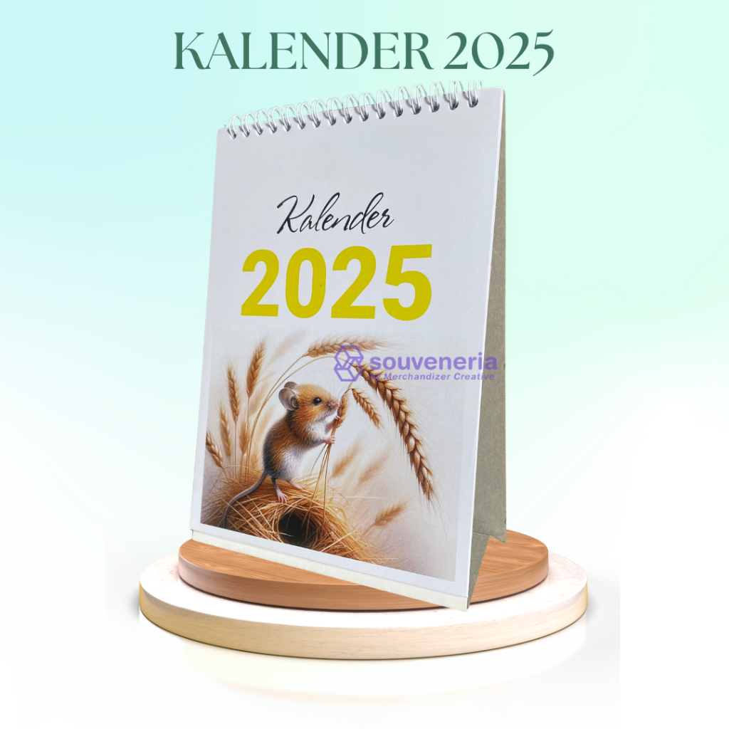 

Cetak Kalender Meja 2025 Duplex Tema Hewan isi 6 Lembar 2 Muka + Cover