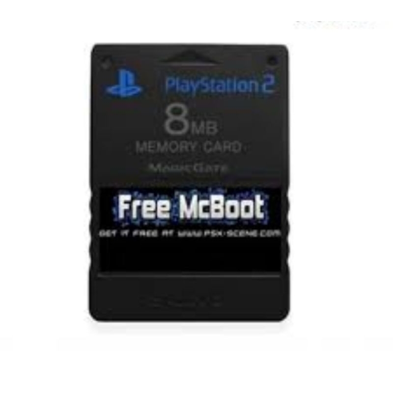 MC boot Ps2 ( fungsi untuk menampilkan game yg ada di flashdisk atau hardisk luar tampil di layar TV