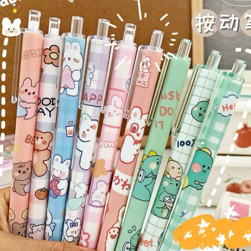 

Gel Pen Motif Hewan, Girl Lucu Imut Pulpen Gel Ballpoint Bulpen Bolpoin Bolpoint Pena Cute