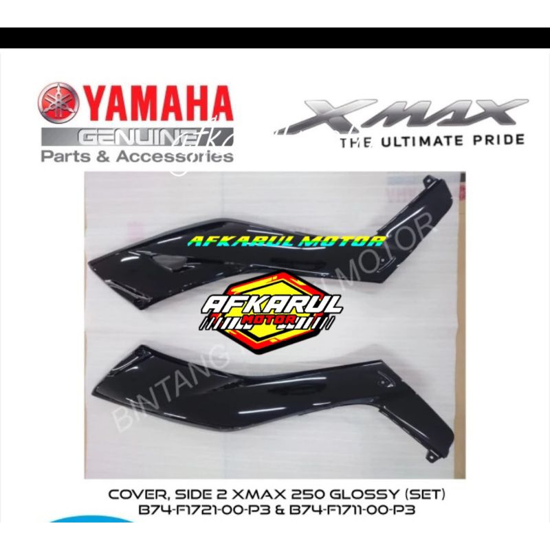 COVER DELTABOX XMAX 250 GLOSSY (SET) B74-F1721-00-P3 & B74-F1711-00-P3