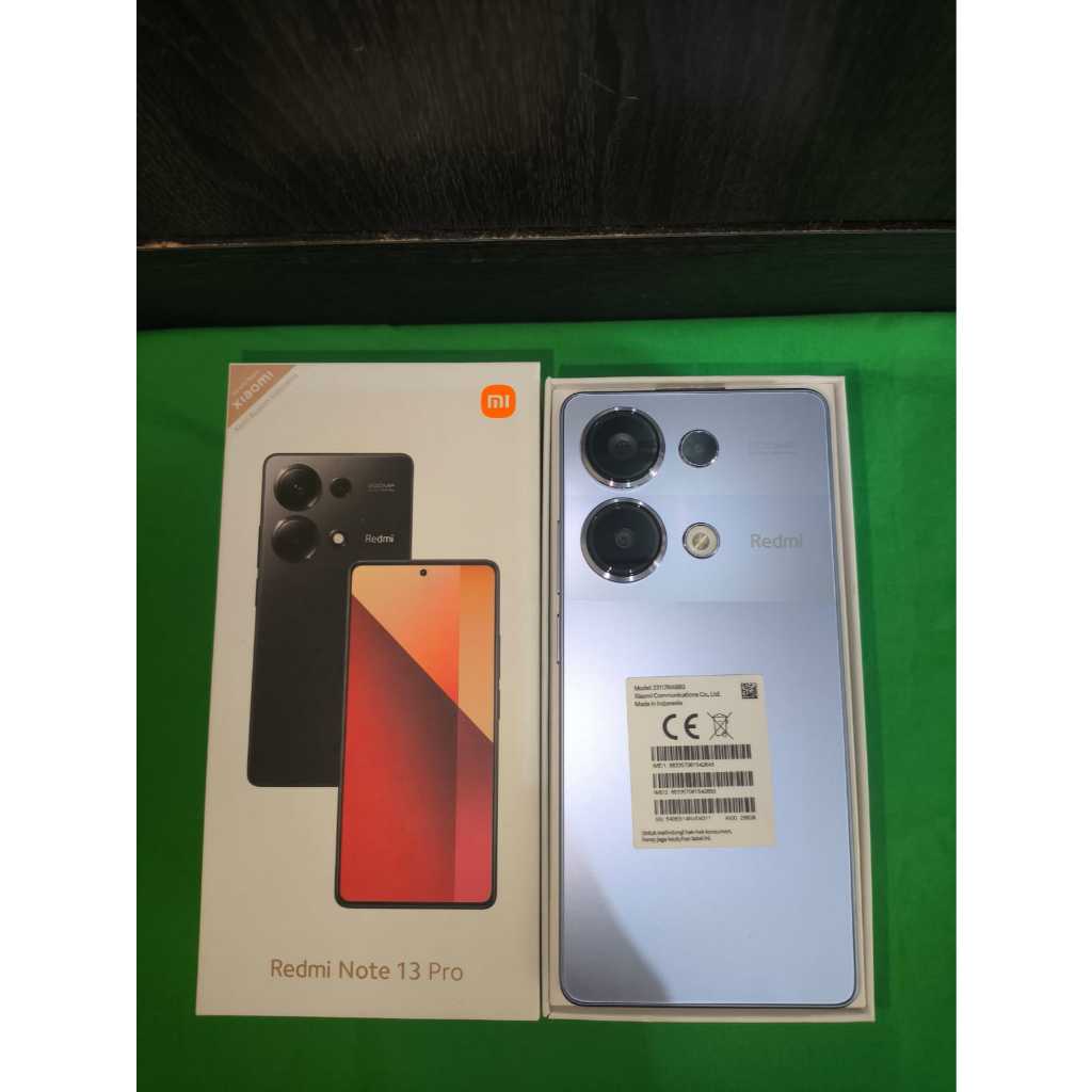 XIAOMI REDMI NOTE 13 PRO 4G 8/256GB SECOND FULLSET GARANSI