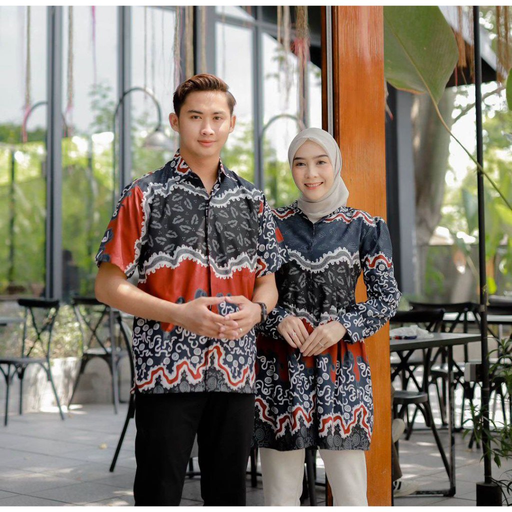 Benang Raja Batik Couple Pria Wanita Katun Adhiya
