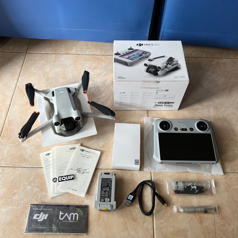 DJI Mini 3 Pro RC Layar Basic Second Like new mulus