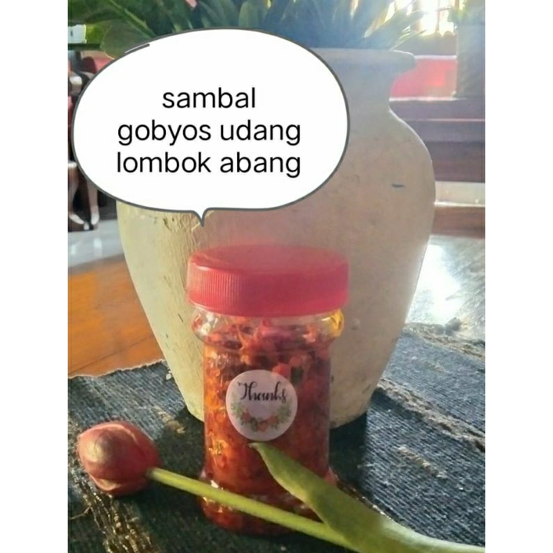 

Sambal Gobyos Udang Lombok Abang