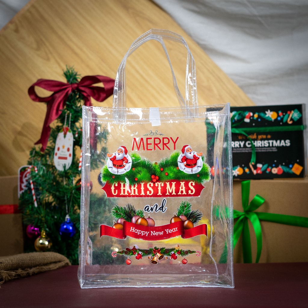 

TAS SOUVENIR NATAL MIKA READY STOCK MERRY CHRISTMAS UKURAN T30 P25
