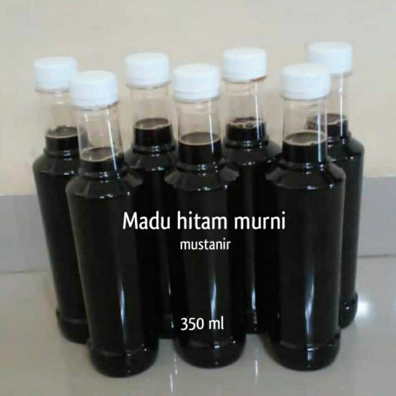 

madu hitam murni (pahit) ukuran 350ml