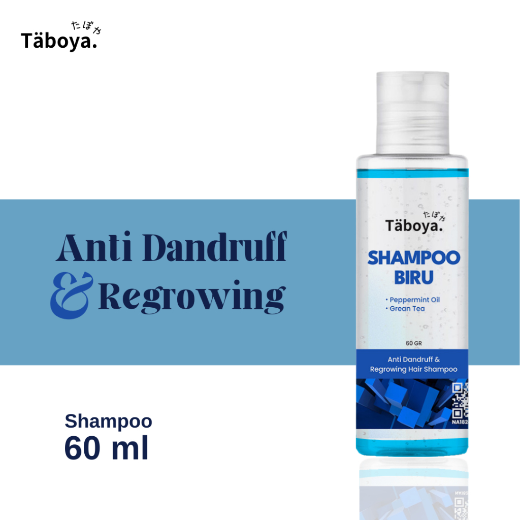 Taboya Shampoo Biru - Atasi permasalahan rambut