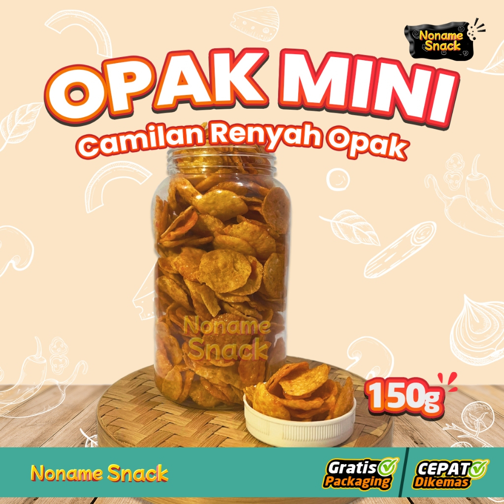

NoName Snack - Opak Mini 150g