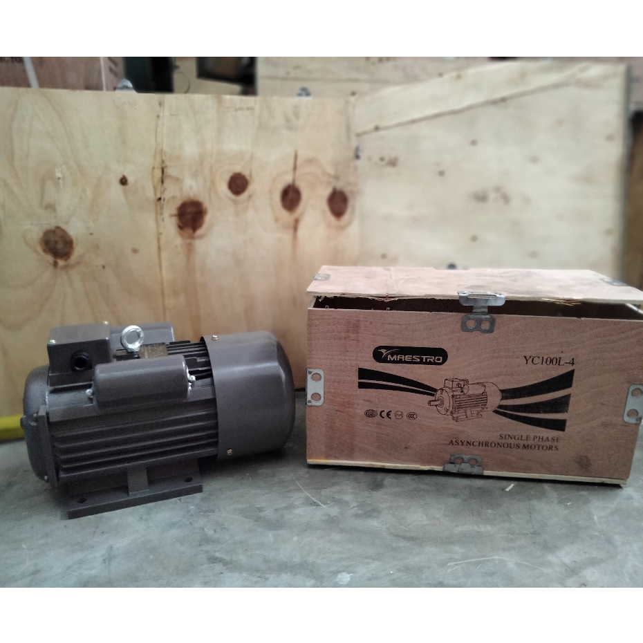 Maestro Dinamo Motor 2 HP 1400 Rpm 2800 Rpm TEMBAGA ORI