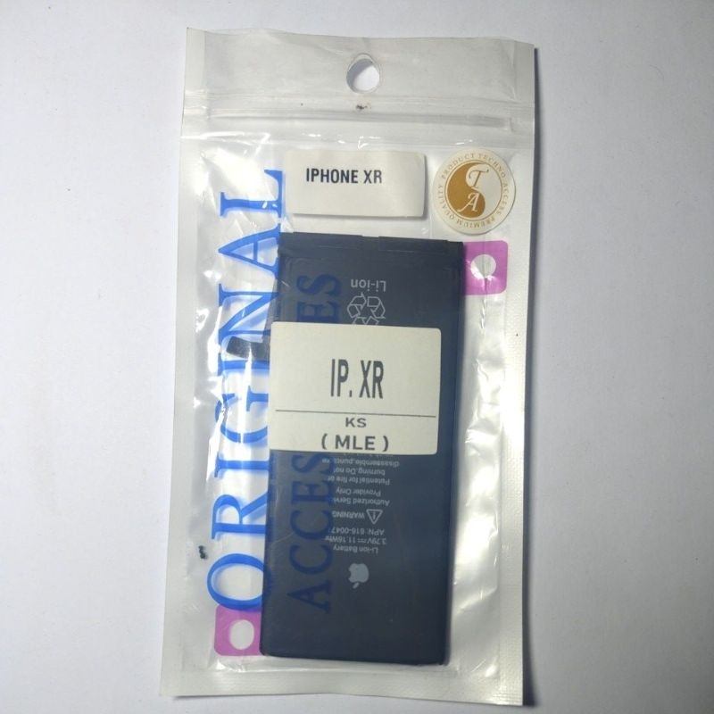 Baterai Iphone XR