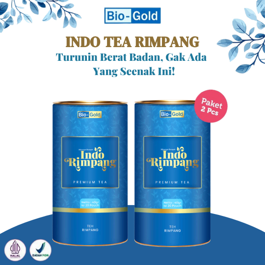 

Teh Rimpang Bio Gold Premium 2 Pcs Teh Celup Menurunkan Berat Badan dan Membantu Melancarkan Haid