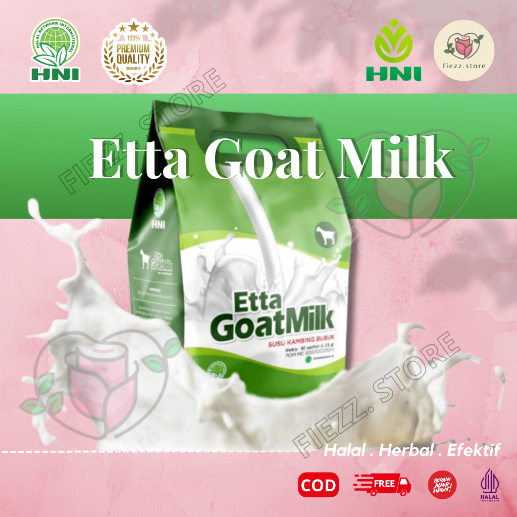 

Etta Goat Milk EGM susu kambing bubuk